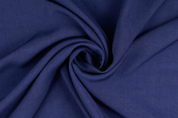 Viskose Webware, uni, marine, dunkelblau, 0,5 m